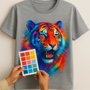 Colores DTF vivos <br>y duraderos