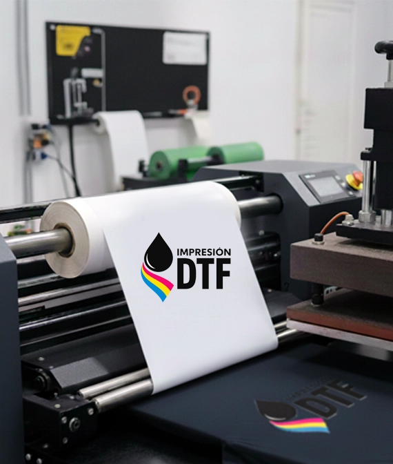 Impresión DTF imagen que representa tu proyecto en tiempo récord